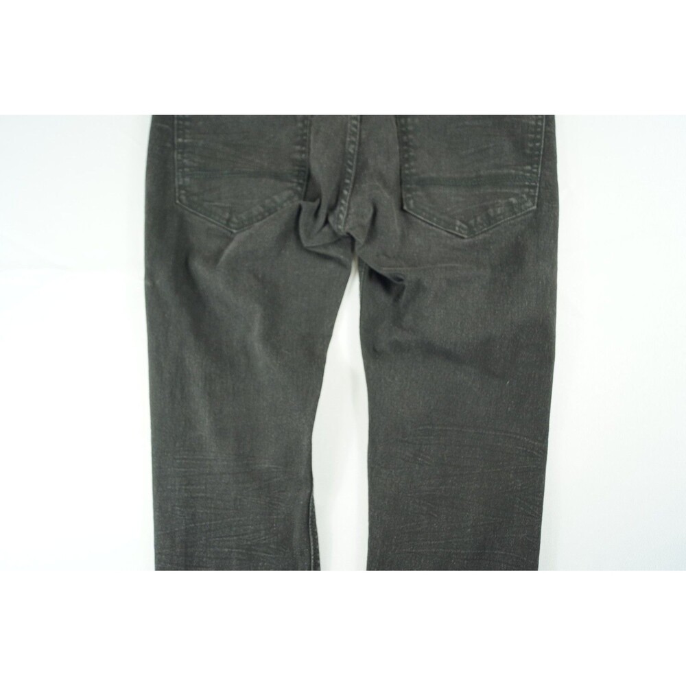 Paper Denim Women’s Charcoal Gray Slim Straight Jeans Stretch Mid Rise Casual - Picture 8 of 11